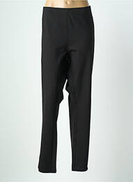Pantalon slim talie elastică mărime normală negru DIANE LAURY femme