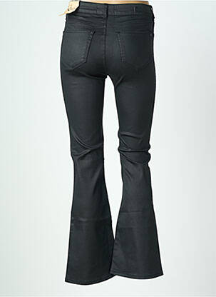 Pantalon evazat elasticitate mărime normală negru CUP OF JOE DENIM femeie