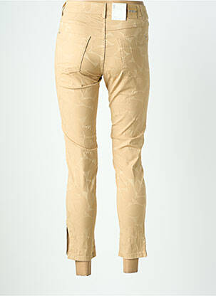 Pantalon 7/8 elasticitate mărime normală bej PARA MI femeie