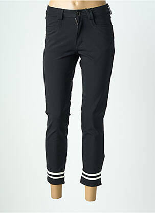 Pantalon 7/8 elasticitate mărime normală negru PARA MI femeie