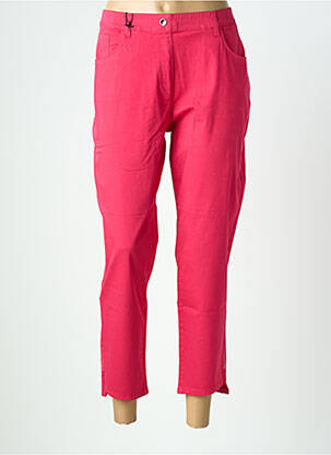 Pantalon 7/8 elasticitate mărime normală roz EAST DRIVE femeie