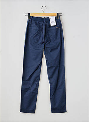 Pantalon slim talie elastică mărime normală albastru EAST DRIVE femeie