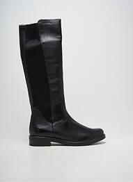 Cizme țesătură satinată toc de 4 la 6 cm negru REMONTE femme