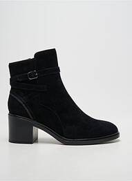 Botine/ghete toc pătrat toc de 4 la 6 cm negru MAM'ZELLE femme