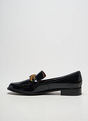 Mocasini chiquet toc plat până la 3 cm negru EMILIE KARSTON femeie