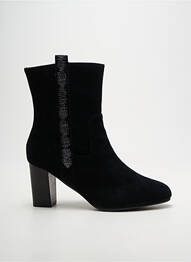 Botine/ghete toc pătrat toc de 7 la 9 cm negru EMILIE KARSTON femme