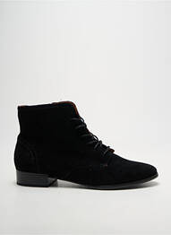 Botine/ghete nubuc toc plat până la 3 cm negru EMILIE KARSTON femme