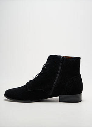Botine/ghete nubuc toc plat până la 3 cm negru EMILIE KARSTON femeie