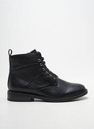 Botine/ghete material neted toc plat până la 3 cm negru FUGITIVE BY FRANCESCO ROSSI femeie