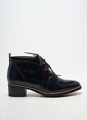 Botine/ghete toc mic toc de 4 la 6 cm negru FUGITIVE BY FRANCESCO ROSSI femeie