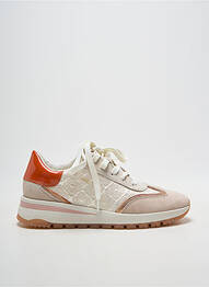 Adidași material neted toc de 4 la 6 cm portocaliu FUGITIVE BY FRANCESCO ROSSI femme