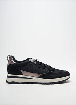 Adidași închidere elastică toc de 4 la 6 cm negru FUGITIVE BY FRANCESCO ROSSI femeie