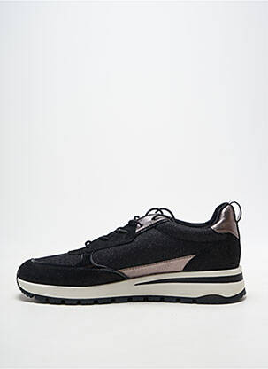 Adidași închidere elastică toc de 4 la 6 cm negru FUGITIVE BY FRANCESCO ROSSI femeie