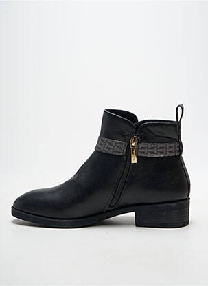 Botine/ghete toc mic toc plat până la 3 cm negru TAMARIS femeie