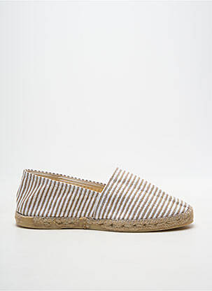 Espadrile vârf rotund toc plat până la 3 cm bej LA MAISON DE L'ESPADRILLE femeie