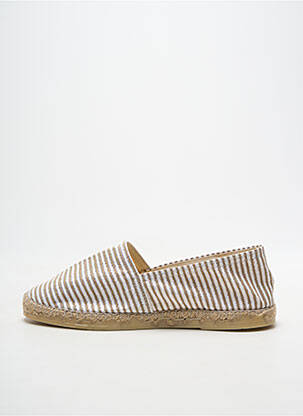 Espadrile vârf rotund toc plat până la 3 cm bej LA MAISON DE L'ESPADRILLE femeie