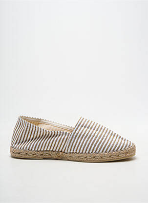 Espadrile vârf rotund toc plat până la 3 cm bej LA MAISON DE L'ESPADRILLE femeie