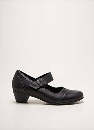 Pantofi cu toc cubanez toc de 4 la 6 cm negru MEPHISTO femeie