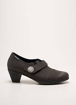 Derby-uri cubanez toc de 4 la 6 cm gri MEPHISTO femeie