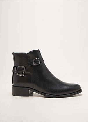 Botine/ghete toc mic toc plat până la 3 cm negru PINTO DI BLU femeie