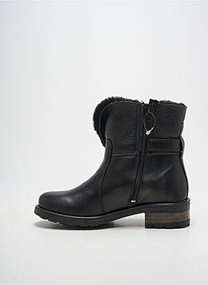 Botine/ghete umplută toc de 4 la 6 cm negru HOOPER SHOES femeie
