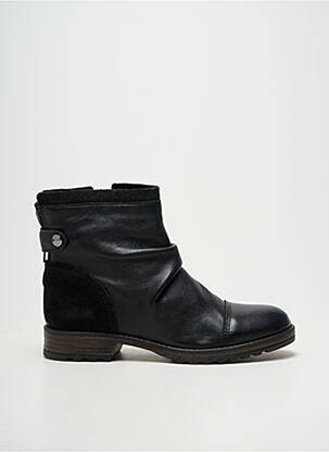 Botine/ghete toc mic toc plat până la 3 cm negru COCO ET ABRICOT femeie