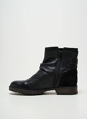 Botine/ghete toc mic toc plat până la 3 cm negru COCO ET ABRICOT femeie
