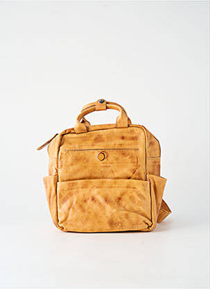 Rucsac buzunare maro LEA.TONI femeie