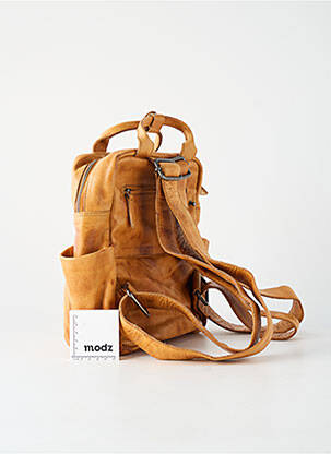Rucsac buzunare maro LEA.TONI femeie