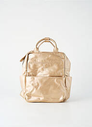 Rucsac efect material satinat auriu LEA.TONI femeie