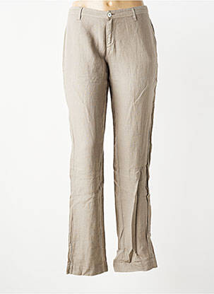 Pantalon slim talie joasă talie joasă maro IT'S TABOO femeie