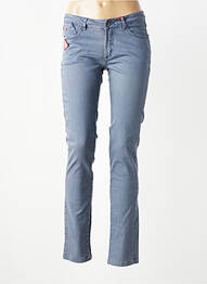 Blugi cu croială slim talie joasă talie joasă albastru I.CODE (By IKKS) femme