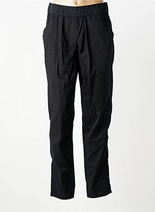 Pantalon slim talie elastică mărime normală negru ELIANE ET LENA femeie