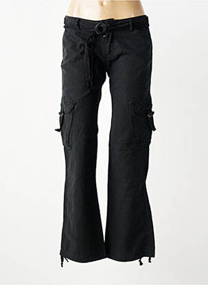 Pantalon cargo talie joasă talie joasă negru RWD femeie