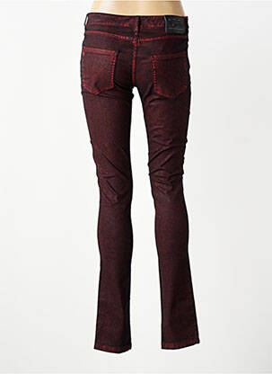 Blugi skinny elasticitate talie joasă roșu I.CODE (By IKKS) femeie