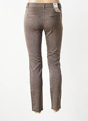 Pantalon chino talie joasă talie joasă maro FIRETRAP femeie