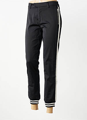 Pantalon 7/8 elasticitate mărime normală negru PLEASE femeie
