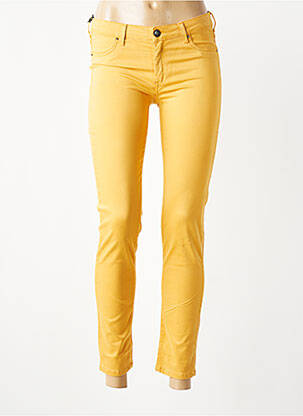 Blugi skinny elasticitate talie joasă portocaliu KOCCA femme