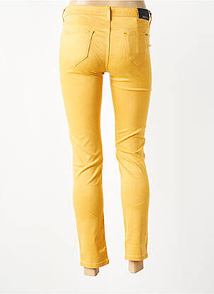 Blugi skinny elasticitate talie joasă portocaliu KOCCA femeie