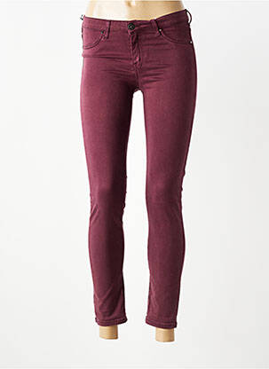 Blugi skinny elasticitate talie joasă violet KOCCA femeie