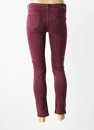 Blugi skinny elasticitate talie joasă violet KOCCA femeie
