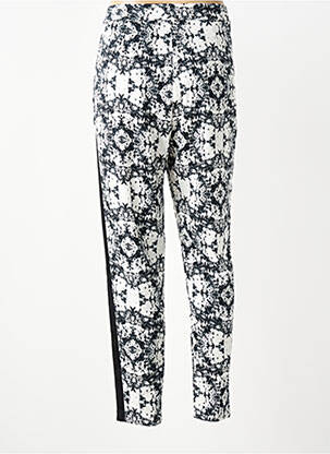 Pantalon chino broderie galoni laterali mărime normală gri MINIMUM femeie