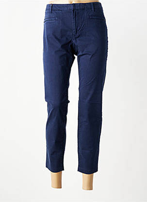 Pantalon 7/8 talie înaltă talie înaltă albastru TOMMY HILFIGER femeie