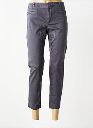 Pantalon 7/8 talie înaltă talie înaltă gri TOMMY HILFIGER femeie