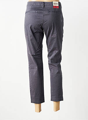 Pantalon 7/8 talie înaltă talie înaltă gri TOMMY HILFIGER femeie