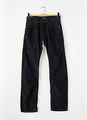 Pantalon slim țesătură catifea negru TOMMY HILFIGER bărbat