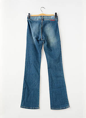 Blugi bootcut elasticitate albastru CIMARRON fată