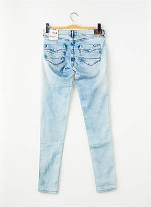 Blugi skinny elasticitate mărime reglabilă albastru PEPE JEANS fată