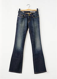 Blugi bootcut elasticitate talie joasă albastru TOMMY HILFIGER femme