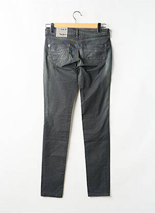 Blugi cu croială slim elasticitate mărime reglabilă gri PEPE JEANS fată